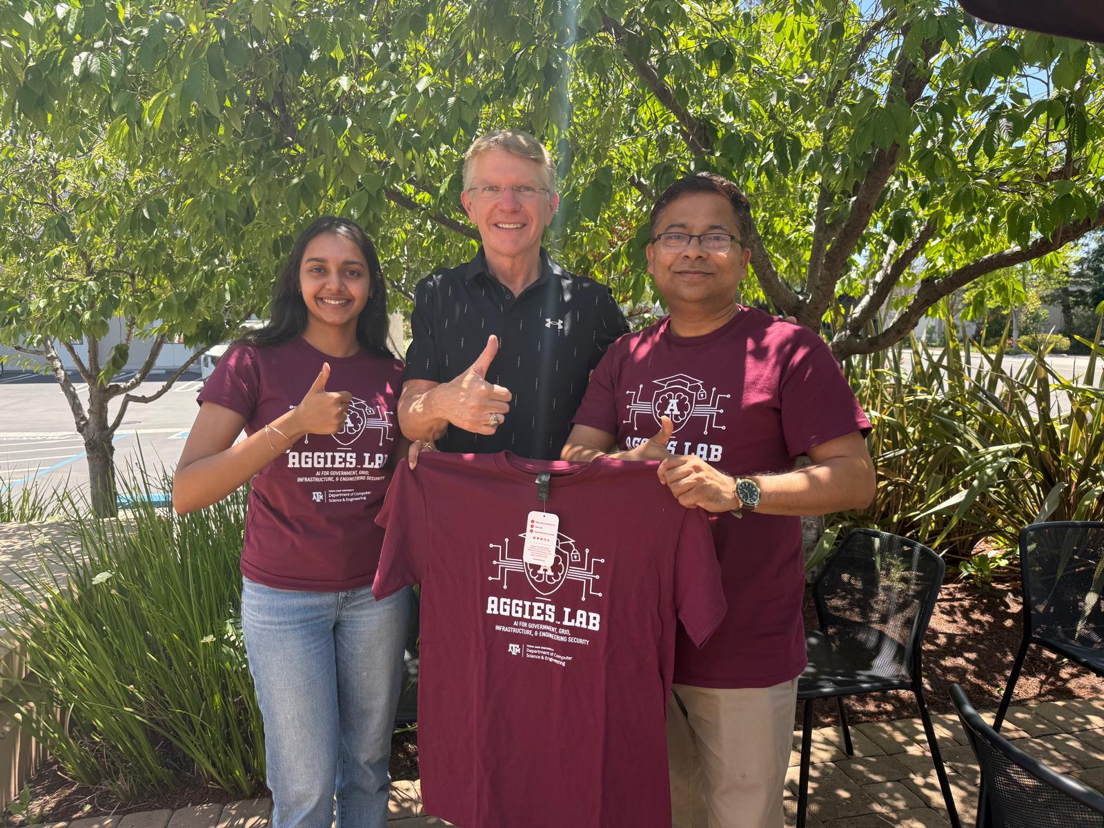 Bill Crane lab t-shirt event